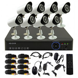 8CH Channel 960H HDMI CCTV DVR 8x Outdoor 800TVL S...