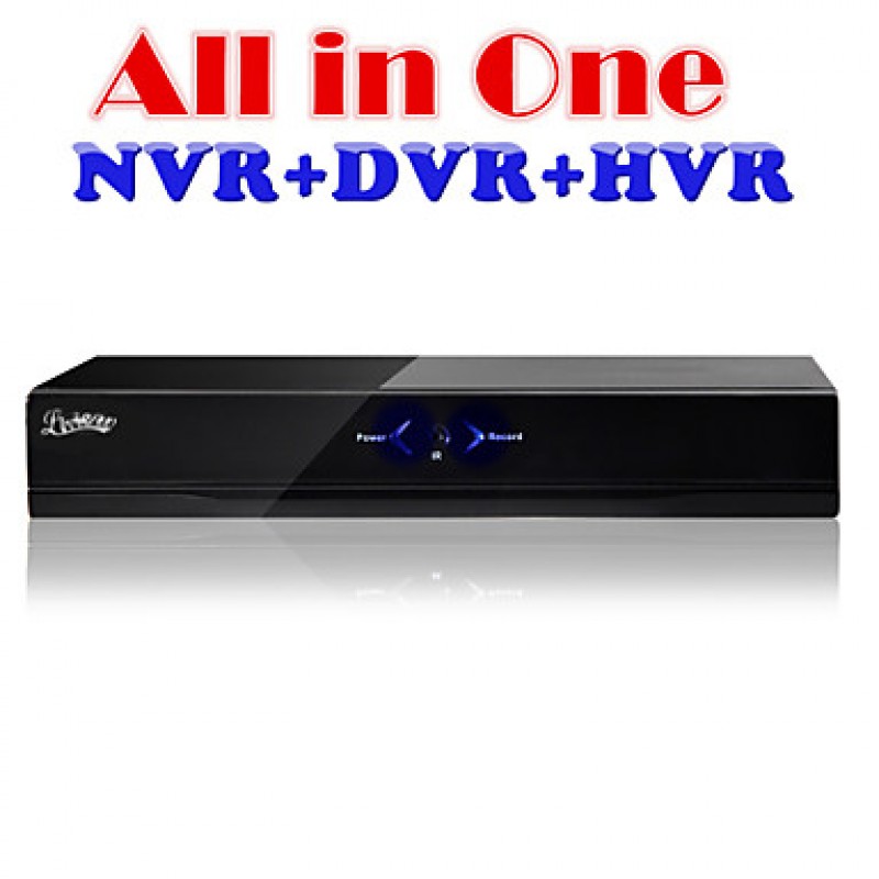 AHD DVR/ HVR/NVR 3 in 1 with 800TVL Camera Security System  