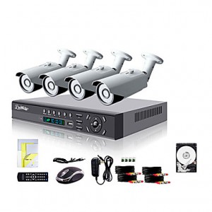 4CH HDMI 960H Network DVR 700TVL Outdoor Day/Night...