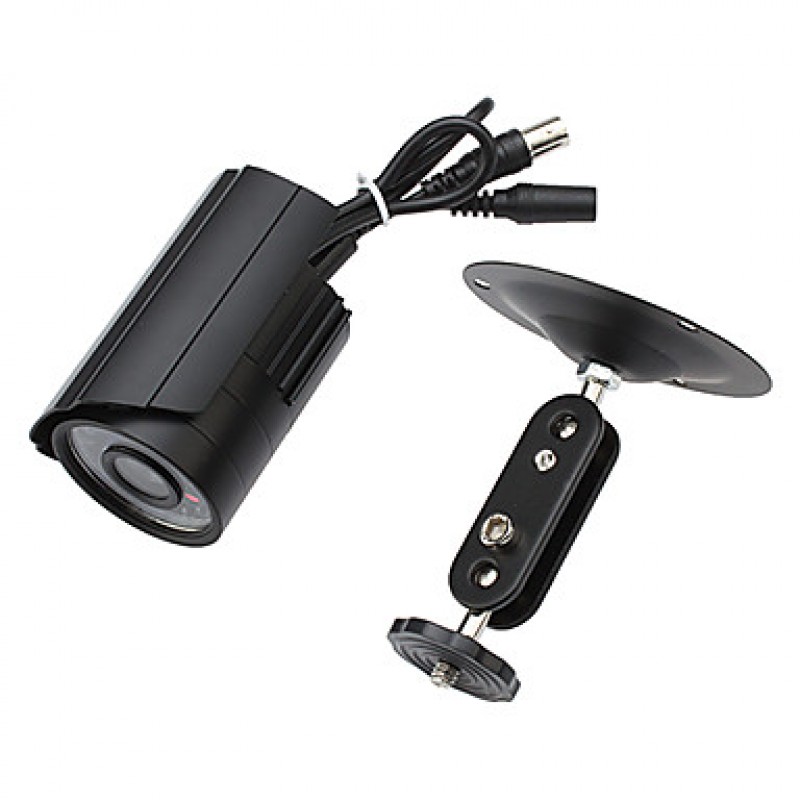 4CH D1 Real Time H.264 600TVL High Definition CCTV DVR Kit (4pcs Waterproof Day Night CMOS Cameras)  